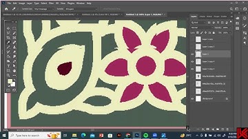 how to set boarder corner with pencil tool in textile designing adobe photoshop online class
