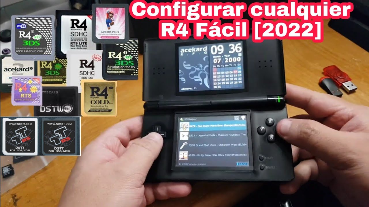 HOW TO HACK NINTENDO DS XL / 3DS IN 2022 (WITH R4) 