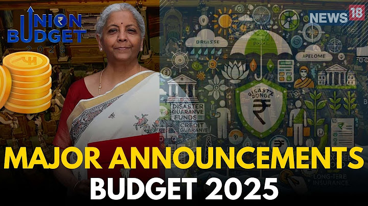 Budget 2025 LIVE | FM Nirmala Sitharaman Announces Major Financial Changes | Union Budget 2025