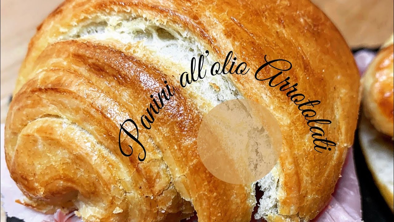 Panini all’Olio Arrotolati Morbidissimi