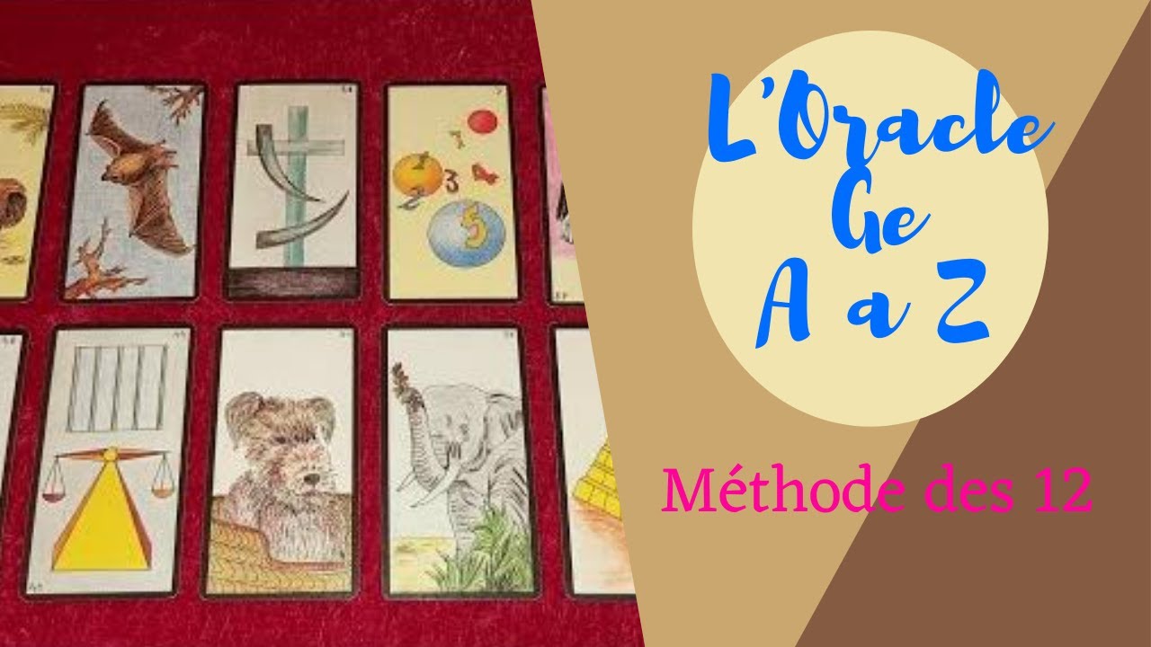 Oracle Gé, tirage : La méthode des 12 ! - YouTube
