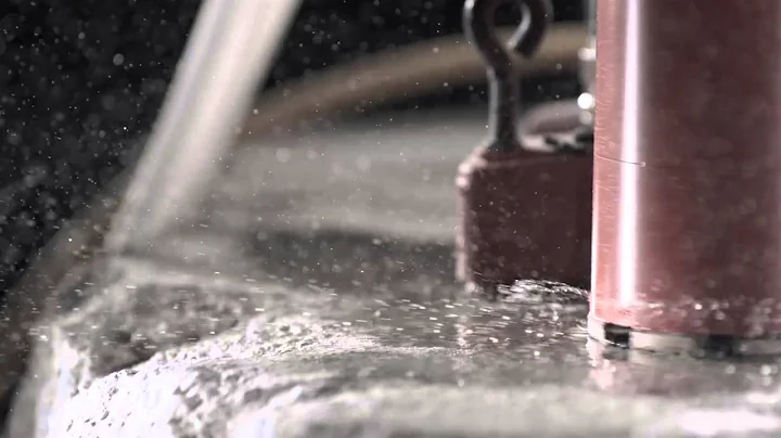 SLOW MOTION of Hilti diamond core bits for concrete and masonry