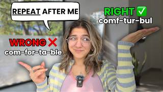 Pronunciation Practice: 50  English Words to Sound Natural