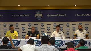 Conferencia de Prensa Jueves De ASCENSO: Dorados vs Cafetaleros de Chiapas.