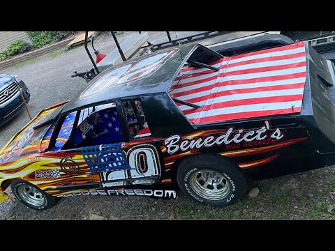 ScooterTV Live: @Woodhull Raceway in the #20, Choose Freedom, Stock Car