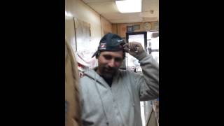 How to be a mexican with a home made hat sombrero