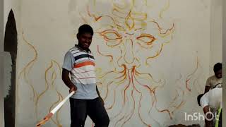 wall painting | realistic painting on wall | best 3d mural painting | street art painting