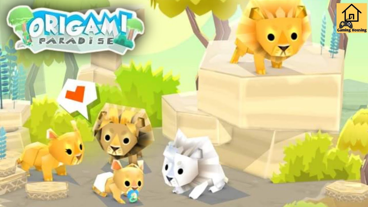Origami Paradise Gameplay | Best Origami Game | Gaming Housing - YouTube