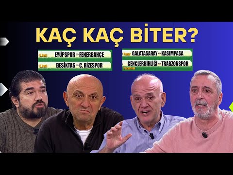 Haftanın maçları kaç kaç biter? İşte yorumcularımızın skor tahminleri