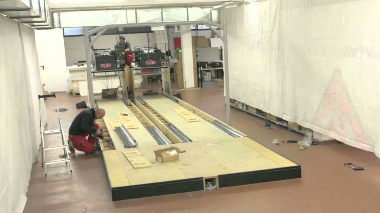 QubicaAMF Highway66 installation video (fast stop motion). YouTube