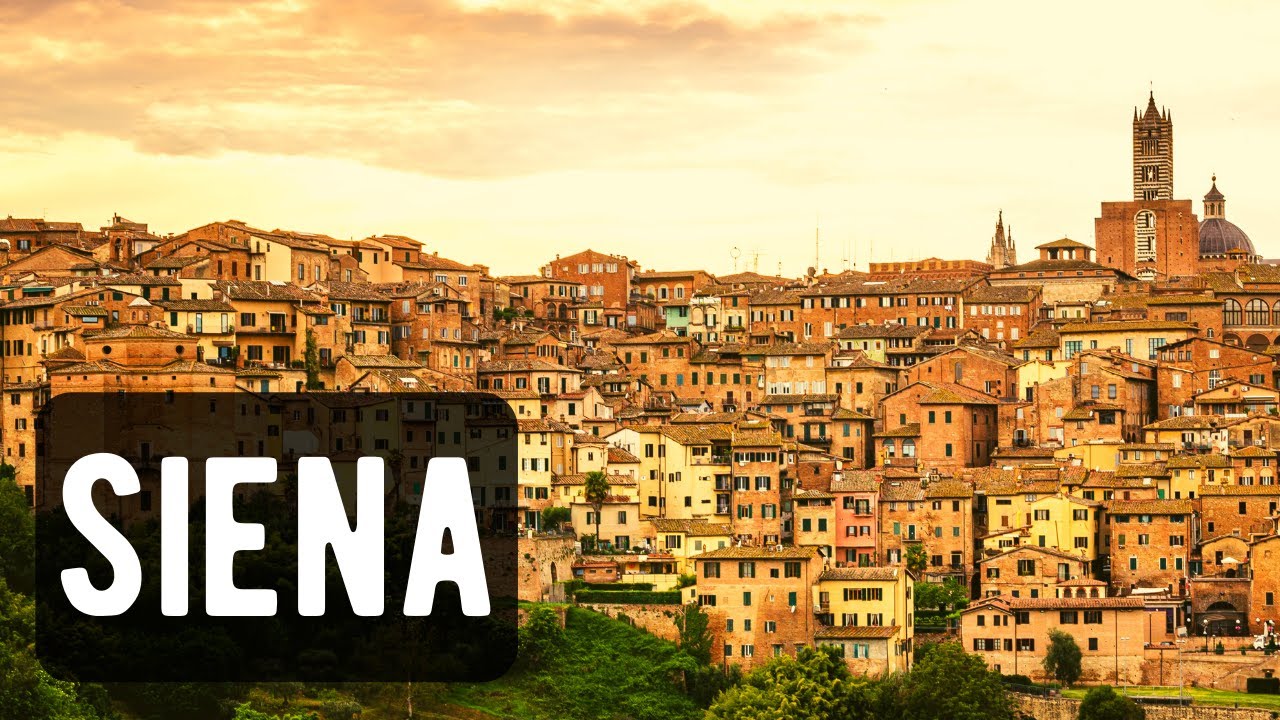 Сиена, Италия 🇮🇹 - Виртуальная прогулка по городу - Лето 2022 г. - 4K 60FPS