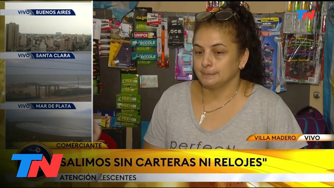 INSEGURIDAD EN VILLA AMDERO: La angustia de los vecinos - YouTube