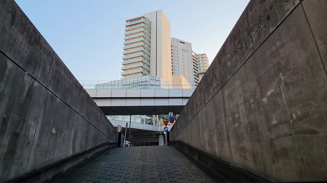 🅿️相模大野ステーションスクエア『地下』駐車場 北出口から｜神奈川県 相模原市 南区 相模大野 出方