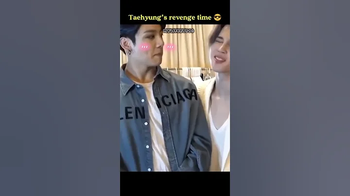 Taehyung's revenge time 😎 when he saw Jungkook with Jimin🤣🤭#jk#jimin#taehyung