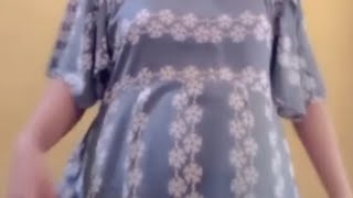 Bumil baru beres mandi vlog berdiri
