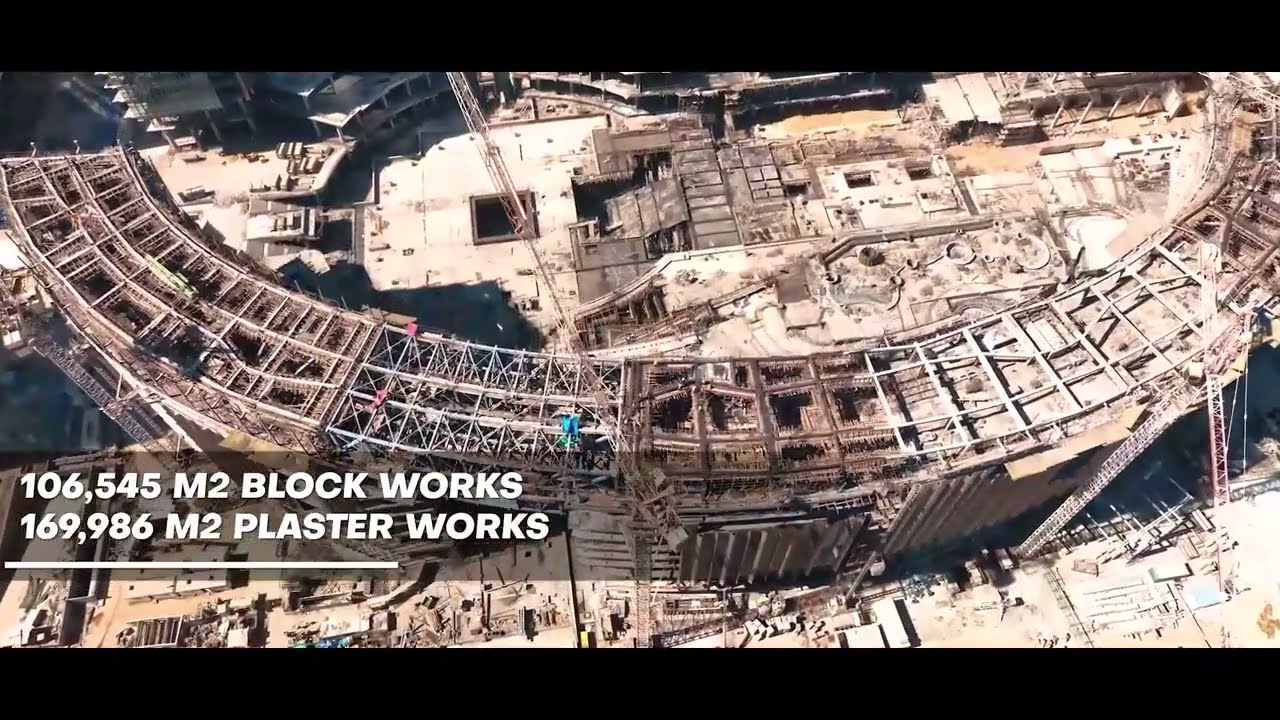 El Hazek Construction Update - The Crescent Tower Oct 2022