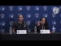 Diamond Johnson and Christyn Williams Media Day Availability | 4.29.25
