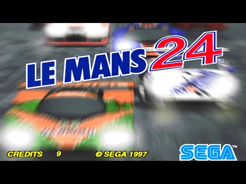 Le Mans 24 Classic Arcade Racing Game Sega Model 3 1997