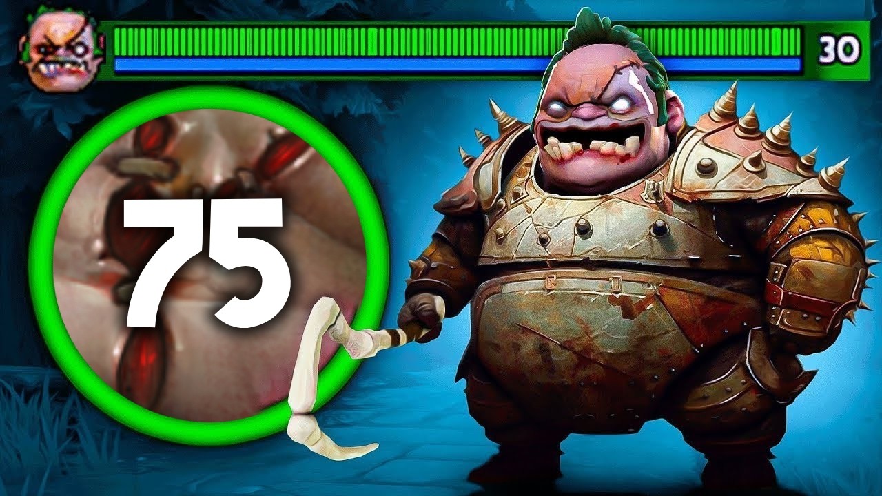 +10000 HP Pudge Raid Boss +75 Stacks🔥🔥🔥45 Kills Solo | Dota 2 Gameplay