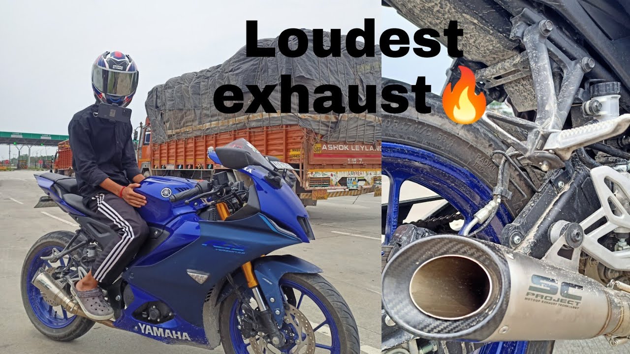 Sc Project For R115v4 Full System SC Project Exhaust🔥Yamaha R15 V4🔥 - YouTube