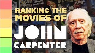 Ranking The Movies Of JOHN CARPENTER #johncarpenter