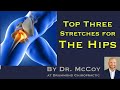 Dr. McCoy Demonstrating Hip Stretches