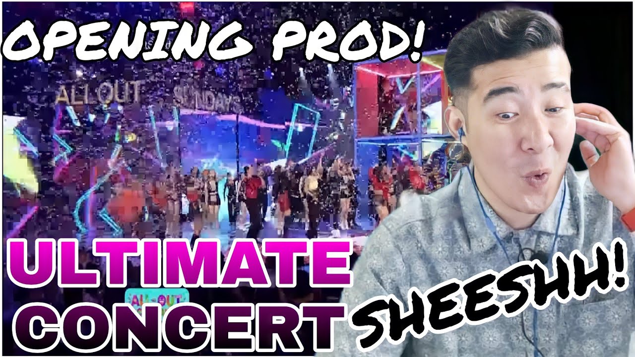 [REACTION] The Ultimate concert experience! | ALL OUT SUNDAY (Opening)