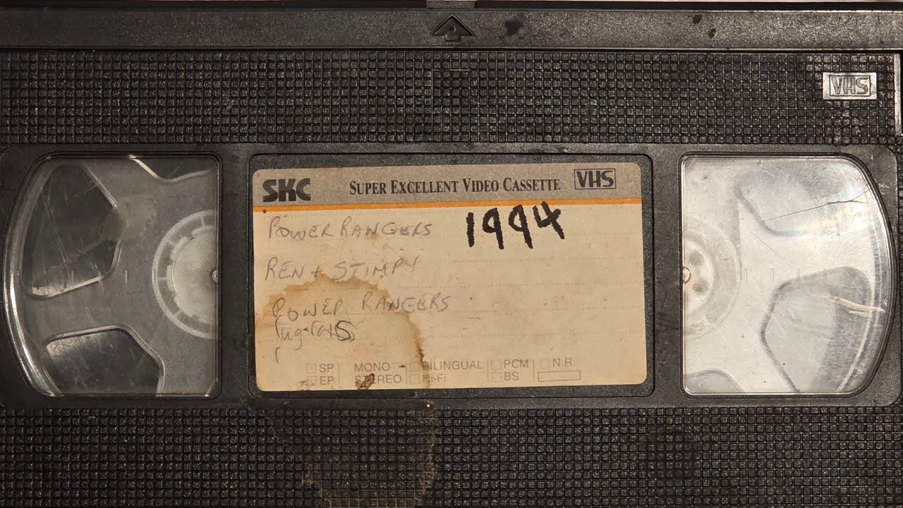 VHS - WXTX FOX 54 - Power Rangers - 1994