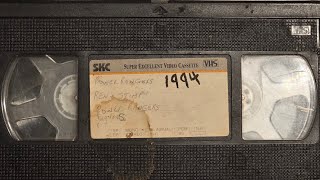 Vhs - Wxtx Fox 54 - Power Rangers - 1994