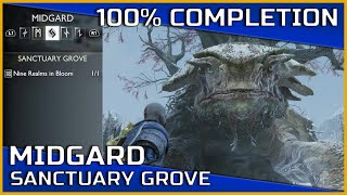 God of War Ragnarök - Sanctuary Grove (Midgard) - 100% Completion Wealth