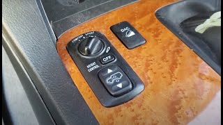 2004 GX470 Remove Ride Height Switch