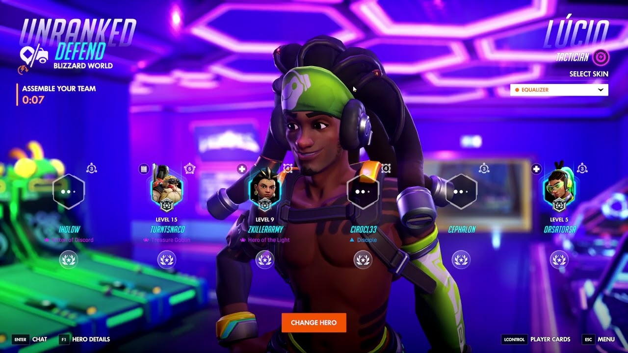 BIG Heals LUCIO SOLO Queue 6v6 Quickplay TEAM TALON Let's GO for the WIN!