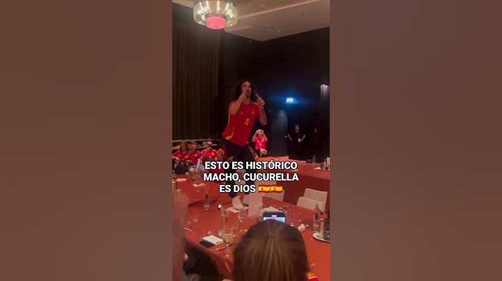 CUCURELLA CANTANDO SU CANCION……