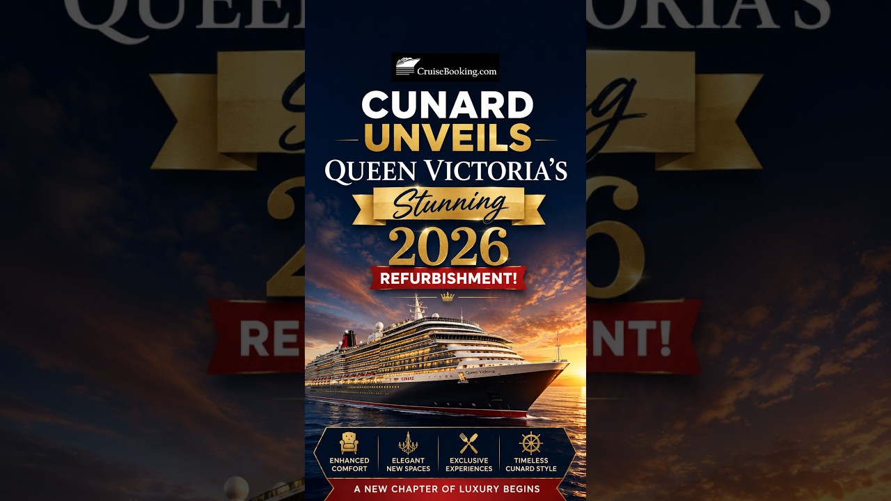 Cunard Unveils Queen Victoria's Stunning 2026 Refurbishment! | CruiseBooking.com