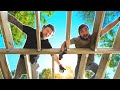 BUILDING THE BIGGEST TREE HOUSE ON YOUTUBE | PT.2