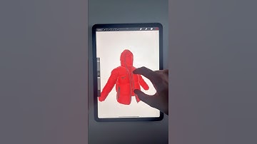 How To Create A 3D Puffer Jacket In Procreate 👕📱