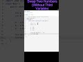 Swap Two Numbers (Without Third Variable) #java #programming #coding