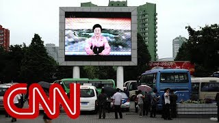 North Korea state TV praises Kim’s summit with Trump