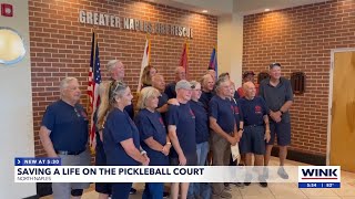 Verona Walk neighbors save man's life using AED and CPR