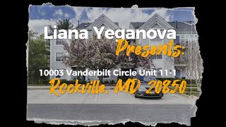 10003 Vanderbilt Circle Unit 11-1, Rockville, MD 20850