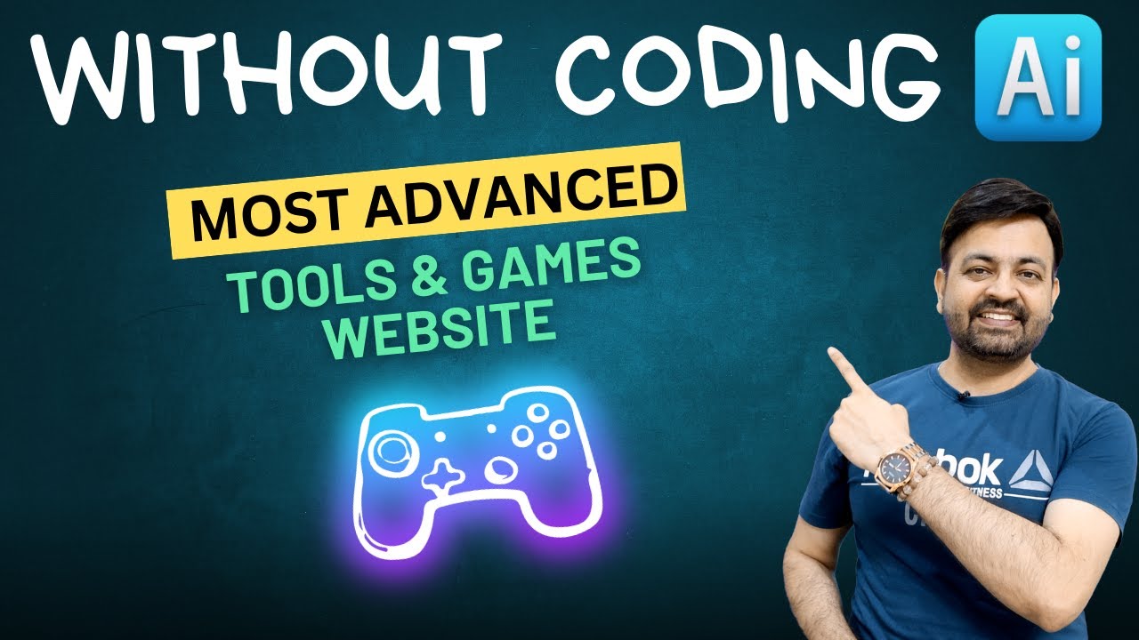 How to create a most advanced tools & games website without coding in ...