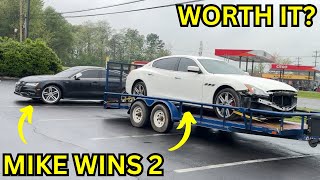 MIKE WALKS AROUND COPART ENDS UP WINNING 2 INTERESTING CARS