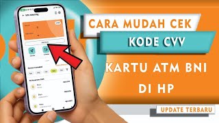 cara melihat kode cvv kartu debit bni lewat hp update terbaru || cek kode cvv bni untuk pemula 2026