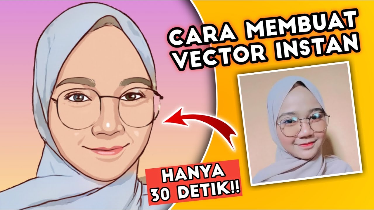 Cara Mudah Membuat Vektor Langsung jadi di Android Cara Merubah Foto