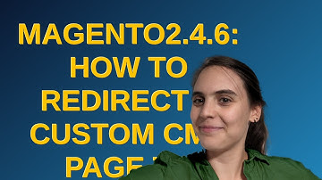 Magento: Magento2.4.6: How to redirect a custom cms page to home page?