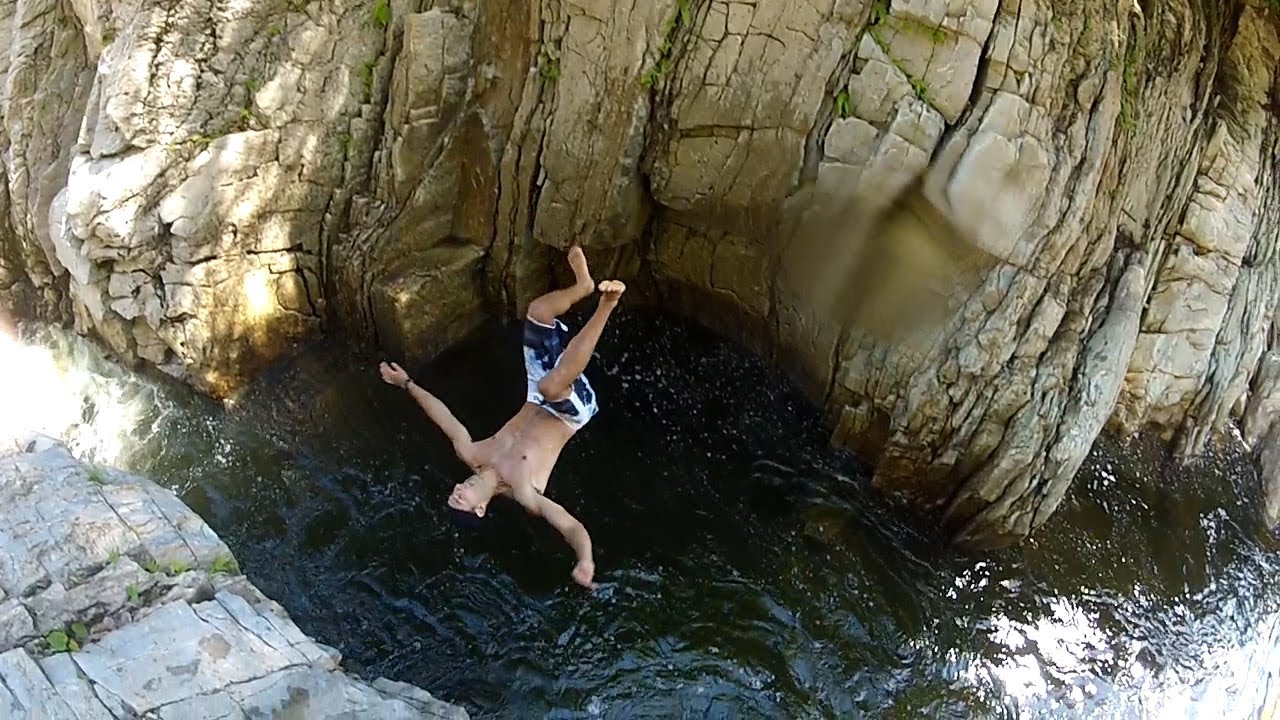 Cliff Jumping Adventure in Central VT YouTube