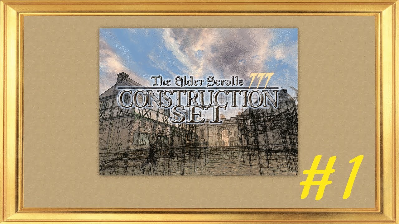 Обучающее видео TES III Construction Set Урок 1