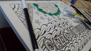FREE Anti-Stress Swear Word Adult Coloring Book Printables: Sweary Animals and Flowers - DIY Art