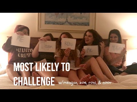 most likely to challenge!