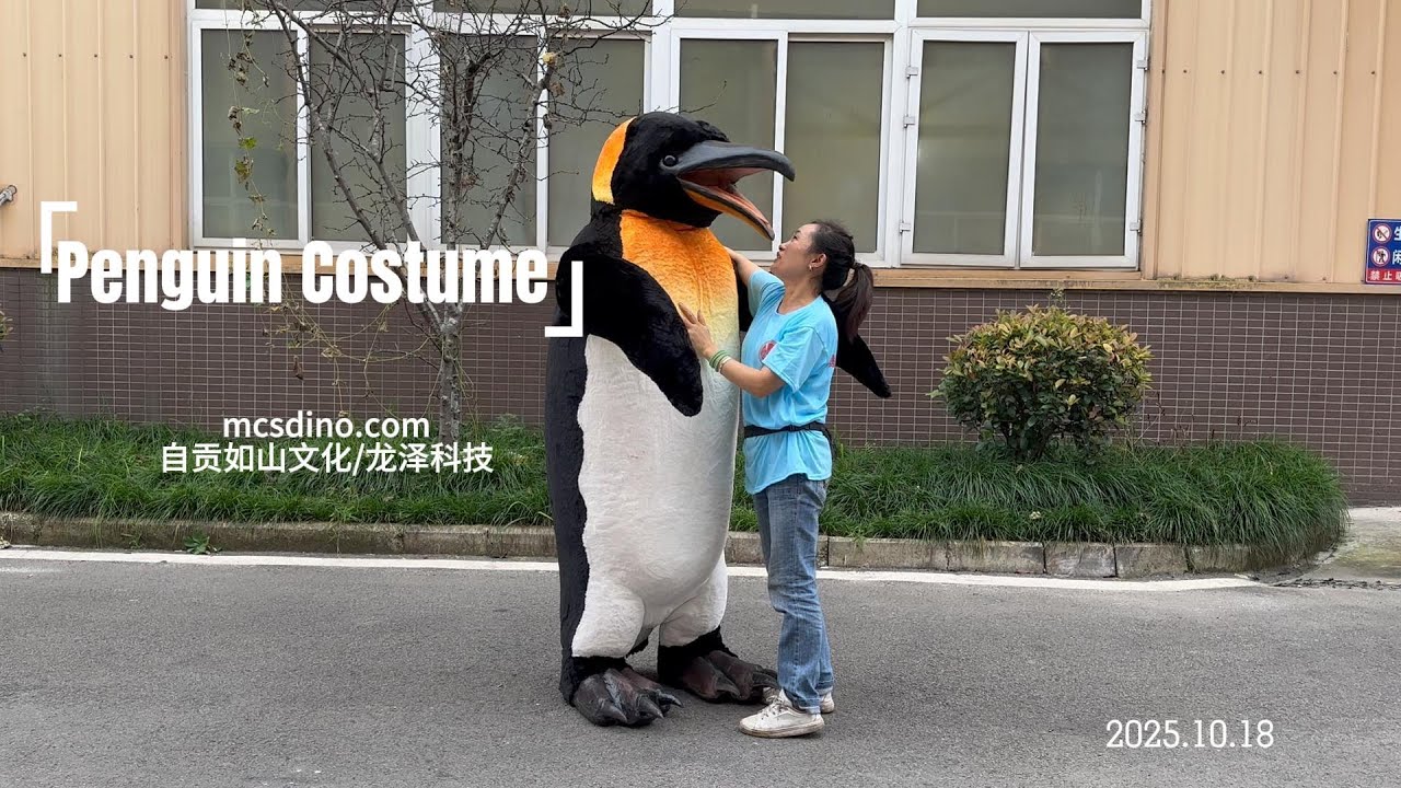 DCPG002-Penguin Costume Realistic Theater Performance Suit